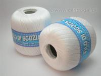 Kordonek FILO DI SCOZIA 8/3 ( Ni8/3) biały